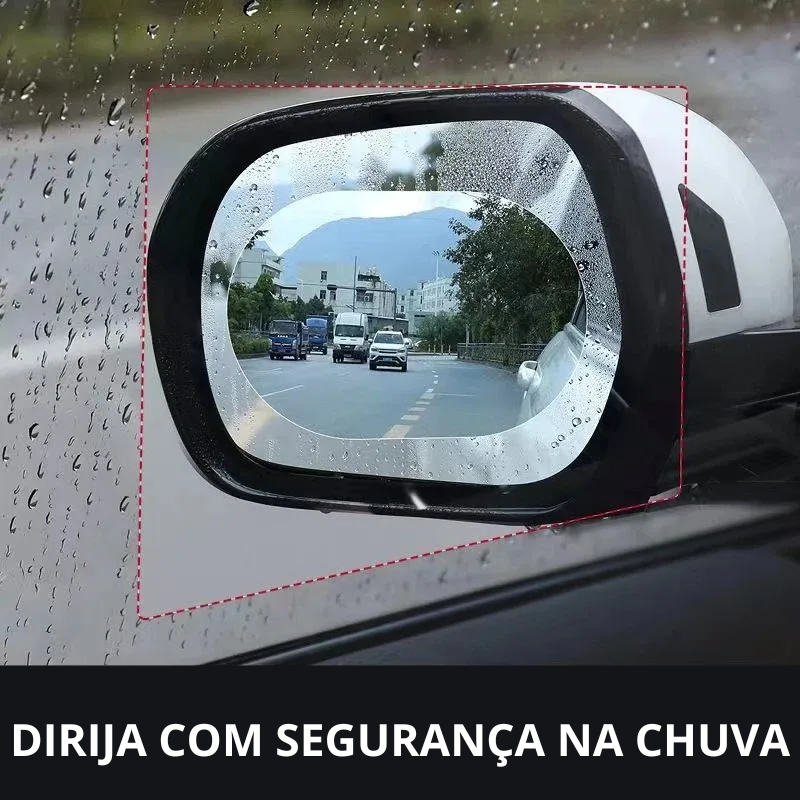 Adesivo Antiembaçante para Retrovisor