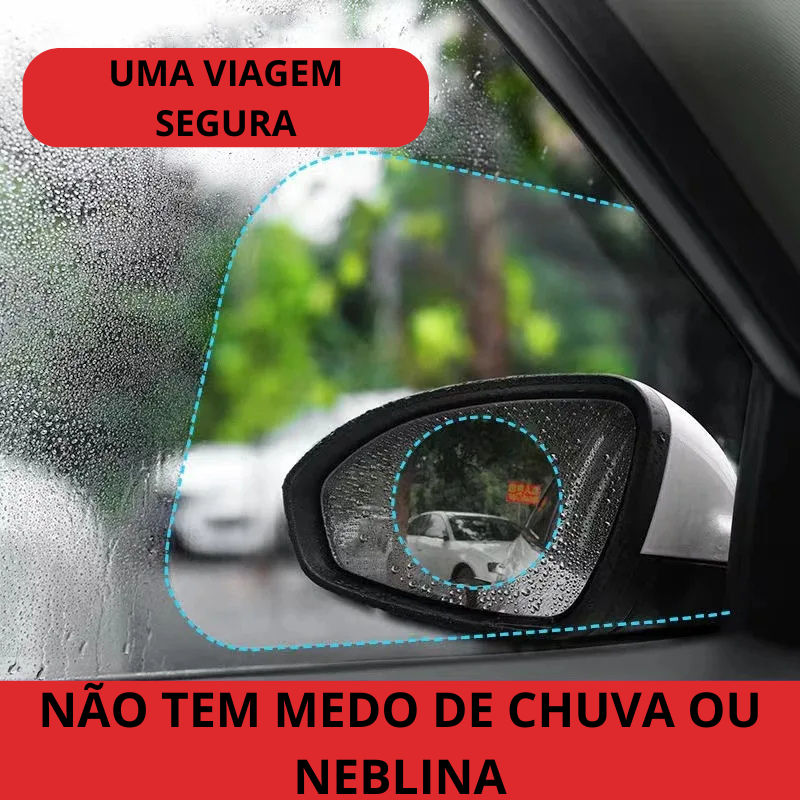 Adesivo Antiembaçante para Retrovisor